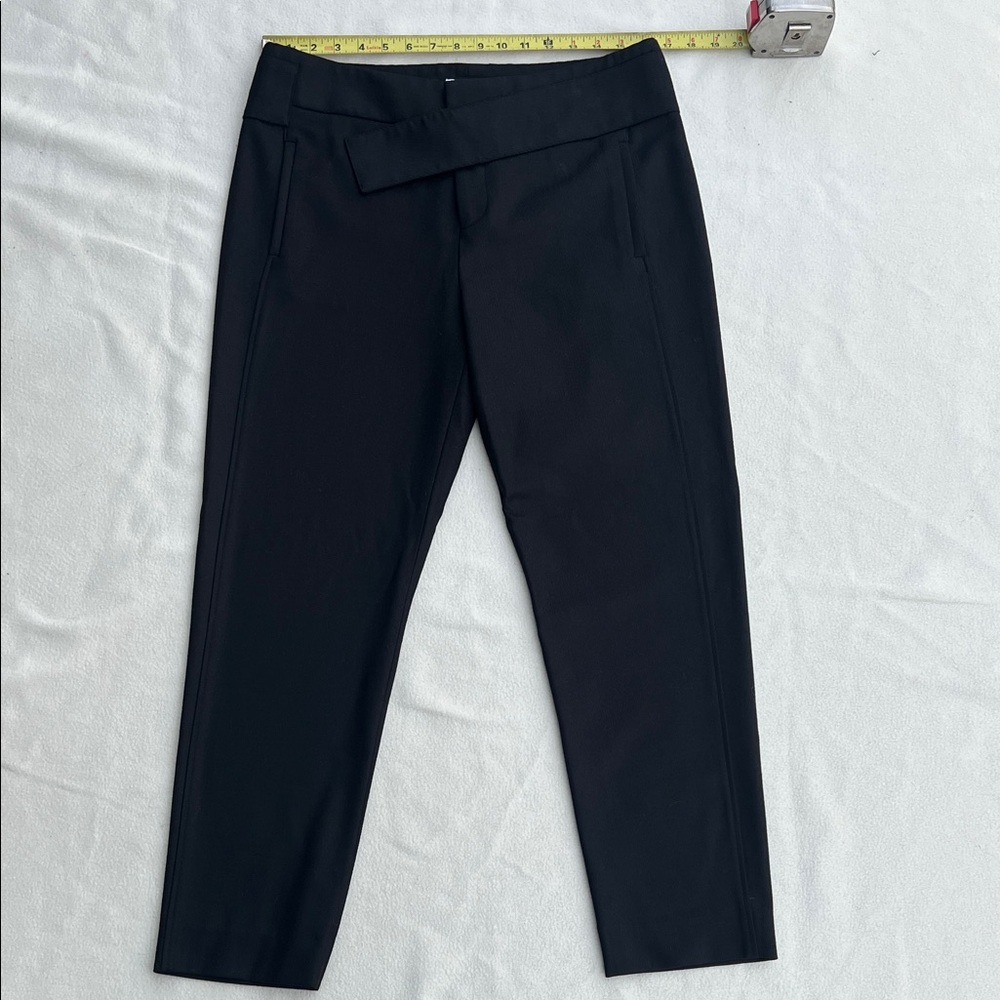 Helmut Lang Women's Black Trousers - Classic Tailored Fit